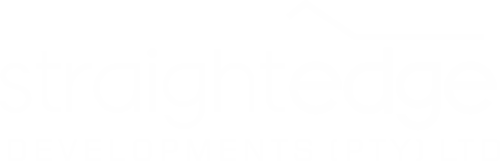 Straightedge Developments logo (White)